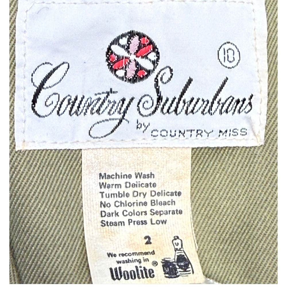 Country Sundowners Country Miss Blazer Jacket Made USA Vintage Womens Size 10 - Picture 3 of 8
